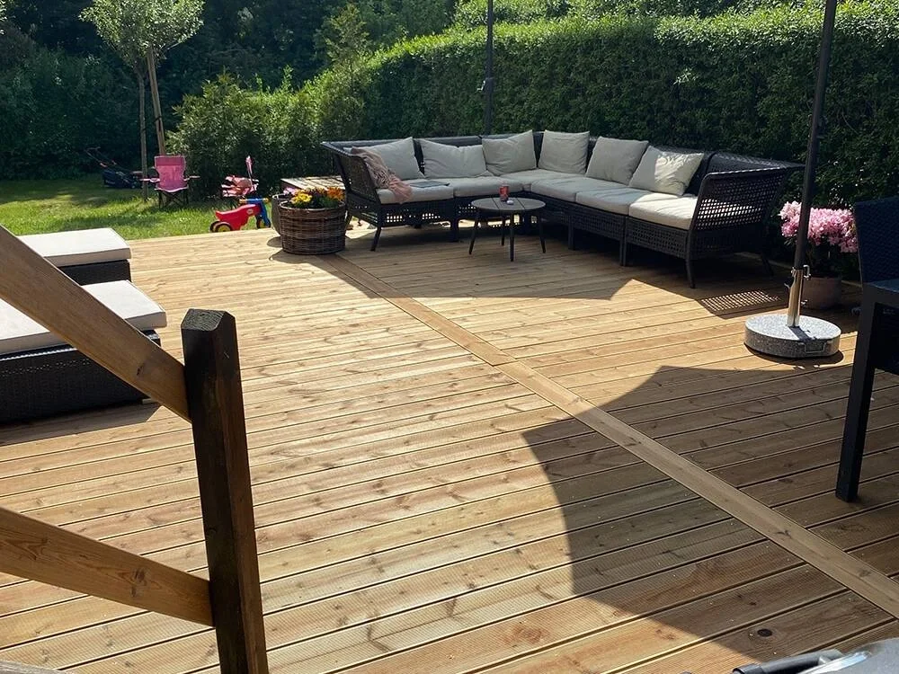 Træterrasse